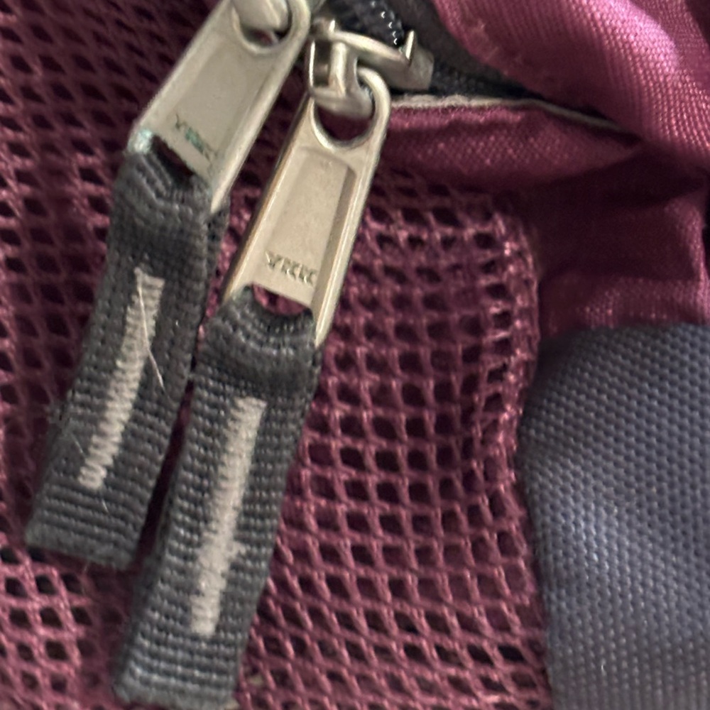 Deuter Navajo 23 SL Purple/Burgundy Hiking Backpack with Rain Cover - Picture 7 of 12